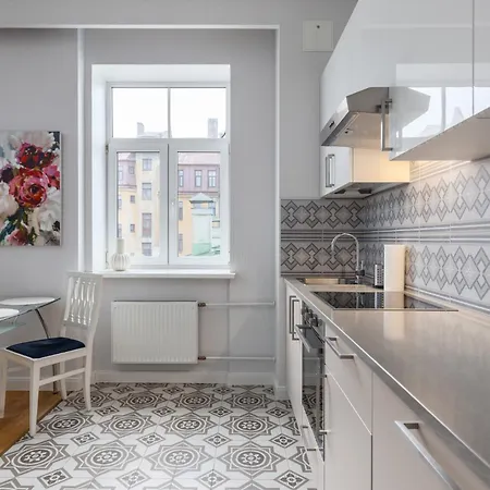 Heart, Bright, Loft View, Free Parking Riga